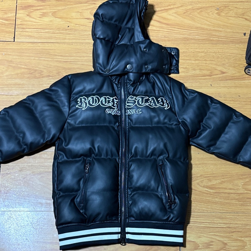 Rockstar Original Kids Black Puffer Jacket